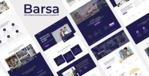 Barsa - SEO & Digital Marketing Agency Template Kit