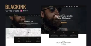 Blackink - Tattoo Studio Elementor Template Kit