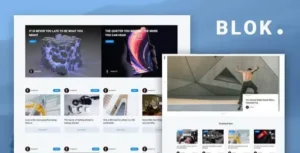 Blok - Blog & Magazine Elementor Template Kit