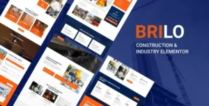 Brilo - Construction & Industry Elementor Template Kit