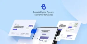 Burto - Saas & Digital Agency Elementor Template Kit