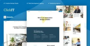 ClickIT - Creative Digital Agency Elementor Template Kit