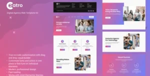 Coatro - Digital Agency Elementor Template Kit