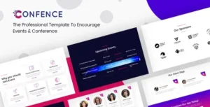 Confence - Event & Conference Elementor Template Kit