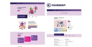 CourseKit - Online e-Learning Elementor Template Kit