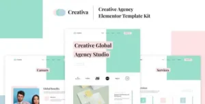 Creativa - Creative Agency Elementor Template Kit