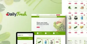 DailyFresh - Grocery Store Elementor Template Kit