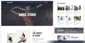 Dance Studio - Elementor Template Kit