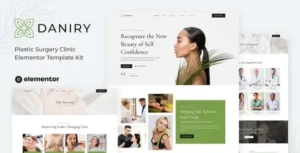 Daniry - Plastic Surgery Clinic Elementor Template Kit