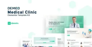 Demed - Medical Clinic Elementor Template Kit