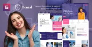 Dental - Dentist Clinic & Medical Elementor Template Kit