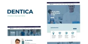 Dentica - Dental Clinic Elementor Template Kit