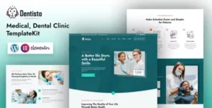 Dentisto Dentist & Medical Elementor Template Kit