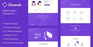 Dewok - Digital Agency Template Kit