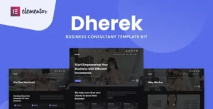 Dherek - Business Consultant Website Template