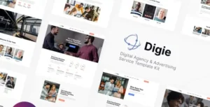 Digie Digital Agency & Advertising Service Elementor Template Kit