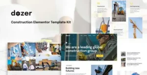 Dozer - Construction Elementor Template Kit