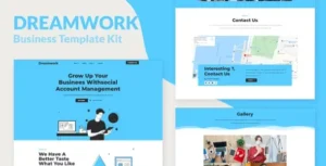 Dreamwork - Business Management Elementor Template Kit