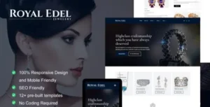 Edel - Luxury Jewelry Elementor Template Kit