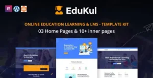 Edukul - Online Learning & Education Template Kit