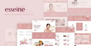 Essein - Beauty Spa Elementor Template Kit