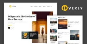 Everly - Blog & Magazine Elementor Template Kit