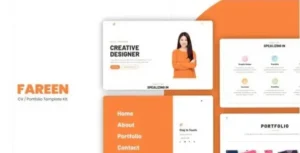 Farren - CV-Resume Elementor Template Kit