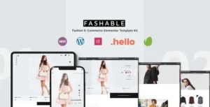 Fashable - Stylist eCommerce Elementor Template Kit