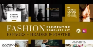 Fashion Spirit - WooCommerce Elementor Template Kit