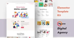 Figura - Creative Agency Elementor Template Kit