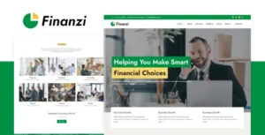 Finanzi - Finance & Business Elementor Template Kit