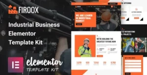 Firoox - Industrial Business Elementor Template Kit