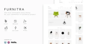 Furnitra - Modern eCommerce Elementor Template Kit