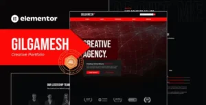 Gilgamesh - Creative Portfolio Elementor Template Kit