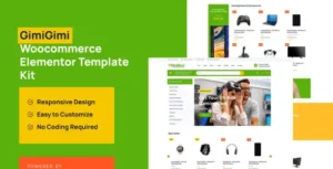 GimiGimi - Woocommmerce Elementor Template Kit
