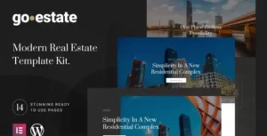 Go Estate - Real Estate Template Kit