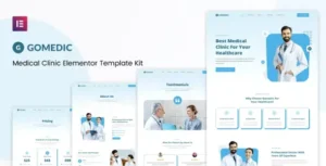 Gomedic - Medical Elementor Template Kit