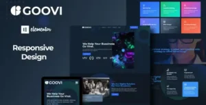 Goovi - Creative Agency & Digital Marketing Elementor Template Kits