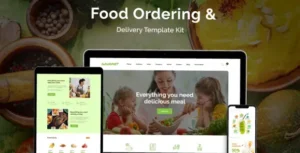 Gourmet - Food Ordering & Delivery Elementor Template Kit