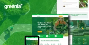 Greenia - Landscape & Gardening Elementor Template Kit