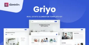 Griyo - Real Estate Elementor Template Kit