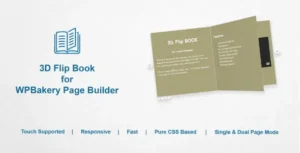 3D Flipbook for WPBakery Page Builder