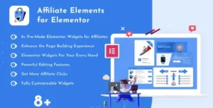 Affiliate Elements for Elementor