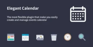 Elegant Calendar - WordPress Events Calendar