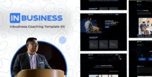 Inbusiness - Coaching Business Elementor Template Kit