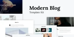 Katelyn - Modern Blog Template Kit