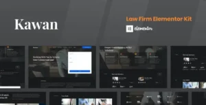 Kawan - Law Firm Elementor Template Kit