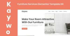 Kaywo - Furniture Services Elementor Template Kit