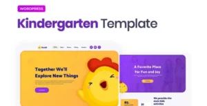 Kooki – Kindergarten Elementor Template Kit