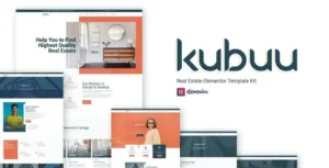 Kubuu - Real Estate Elementor Template Kit